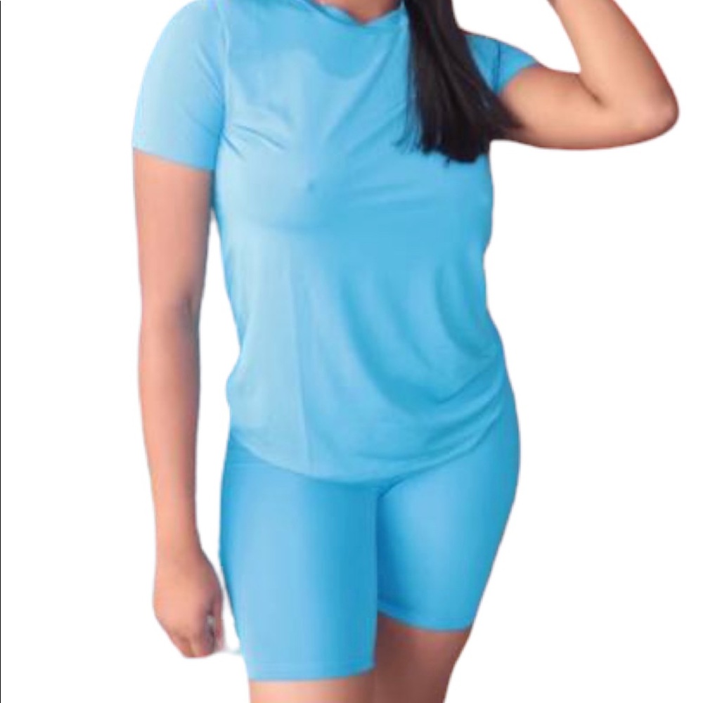 Biker Short Set